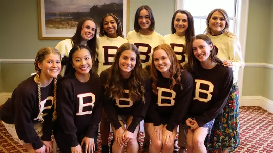 2022 Gymnastics Letter Sweaters