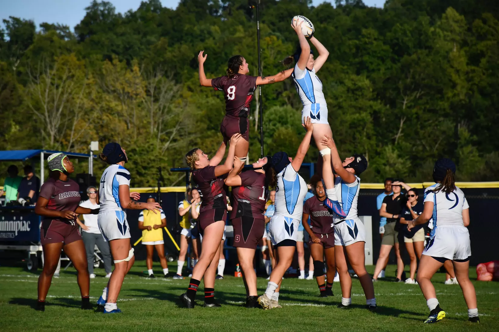 9/3/2022 © Mike Orazzi
Brown University Ruby vs Quinnipiac in Hamden, Conn. on Saturday, September 3, 2022. Mike Orazzi for Clarus Studios.