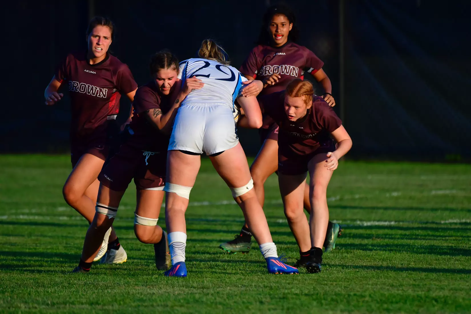 9/3/2022 © Mike Orazzi
Brown University Ruby vs Quinnipiac in Hamden, Conn. on Saturday, September 3, 2022. Mike Orazzi for Clarus Studios.