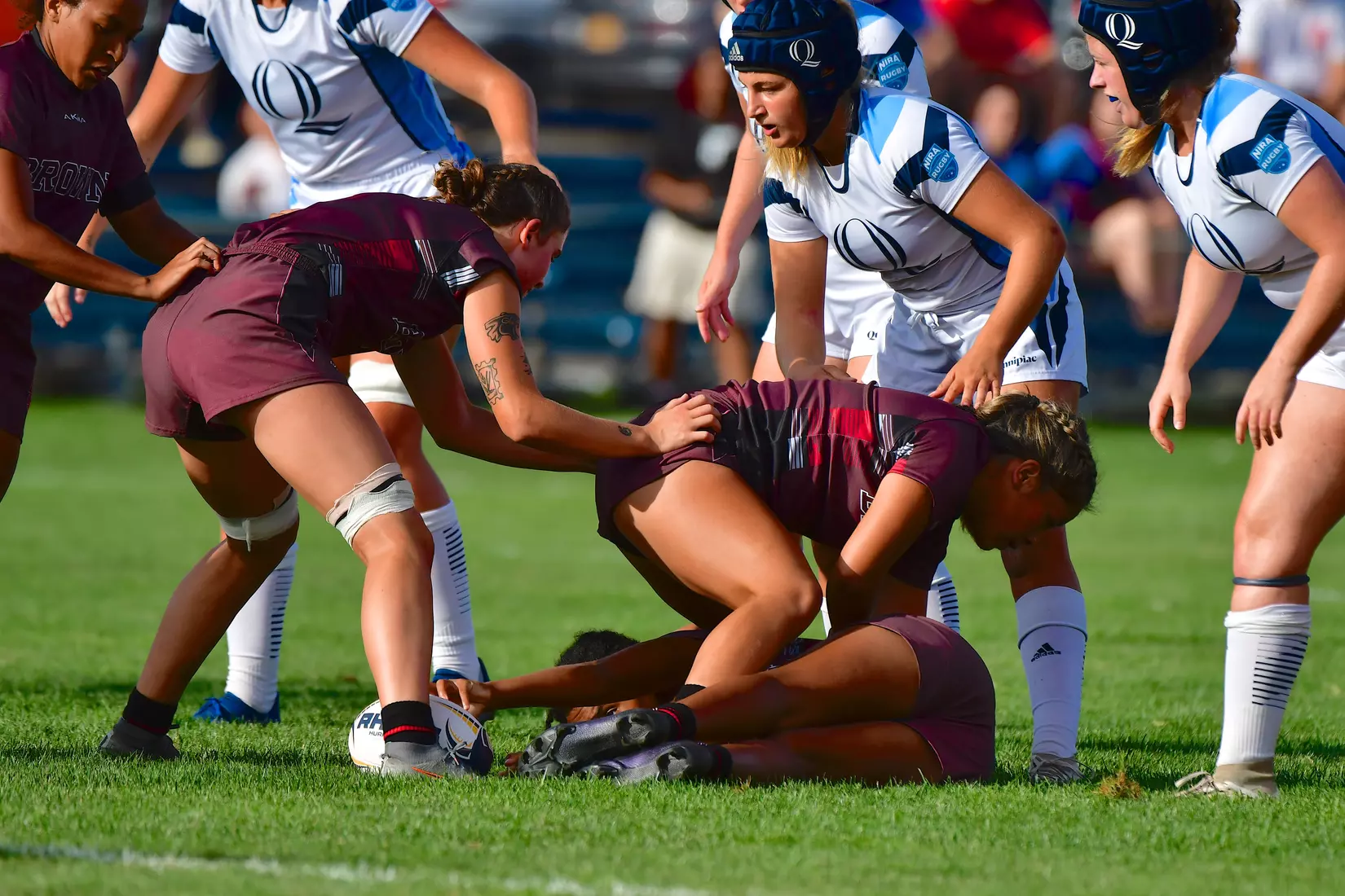 9/3/2022 © Mike Orazzi
Brown University Ruby vs Quinnipiac in Hamden, Conn. on Saturday, September 3, 2022. Mike Orazzi for Clarus Studios.