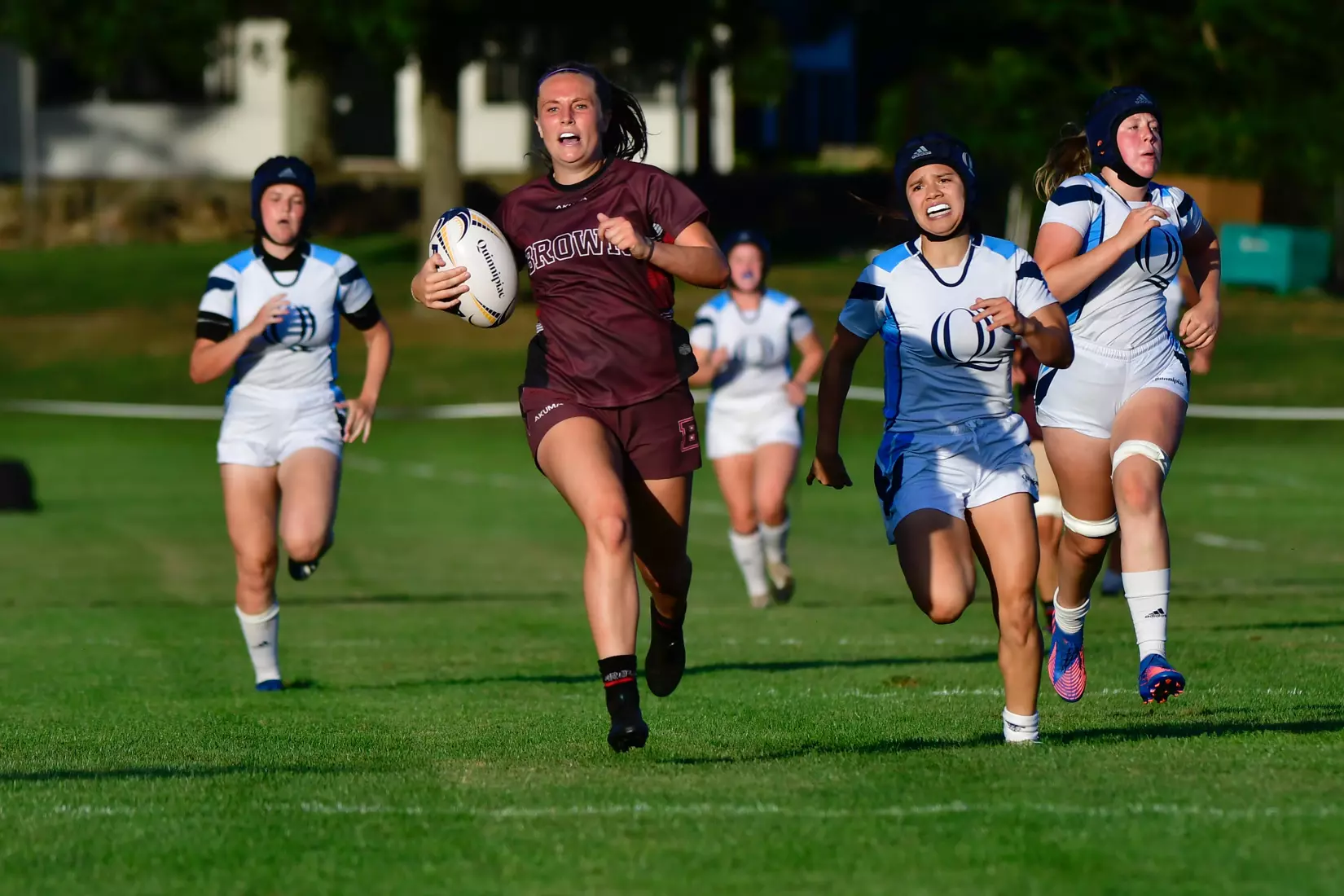 9/3/2022 © Mike Orazzi
Brown University Ruby vs Quinnipiac in Hamden, Conn. on Saturday, September 3, 2022. Mike Orazzi for Clarus Studios.