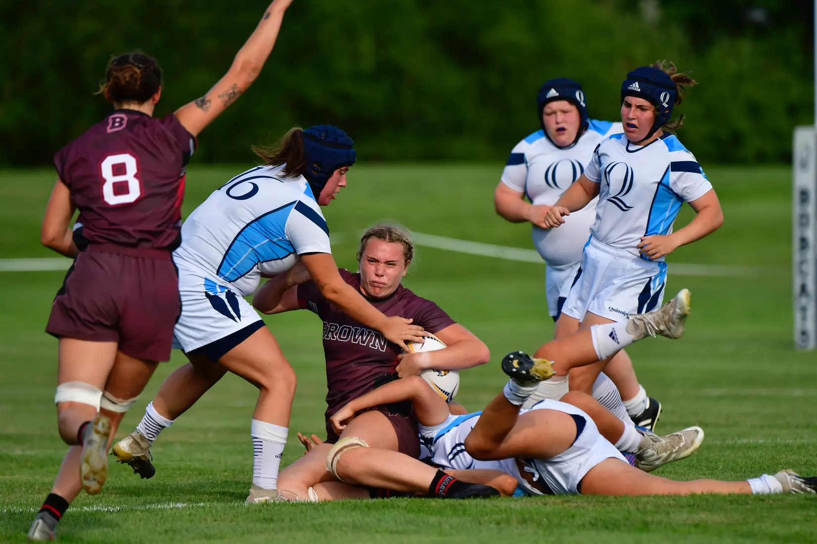 9/3/2022 © Mike Orazzi
Brown University Ruby vs Quinnipiac in Hamden, Conn. on Saturday, September 3, 2022. Mike Orazzi for Clarus Studios.