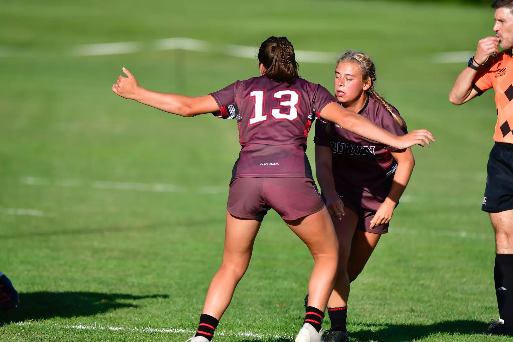 9/3/2022 © Mike Orazzi
Brown University Ruby vs Quinnipiac in Hamden, Conn. on Saturday, September 3, 2022. Mike Orazzi for Clarus Studios.