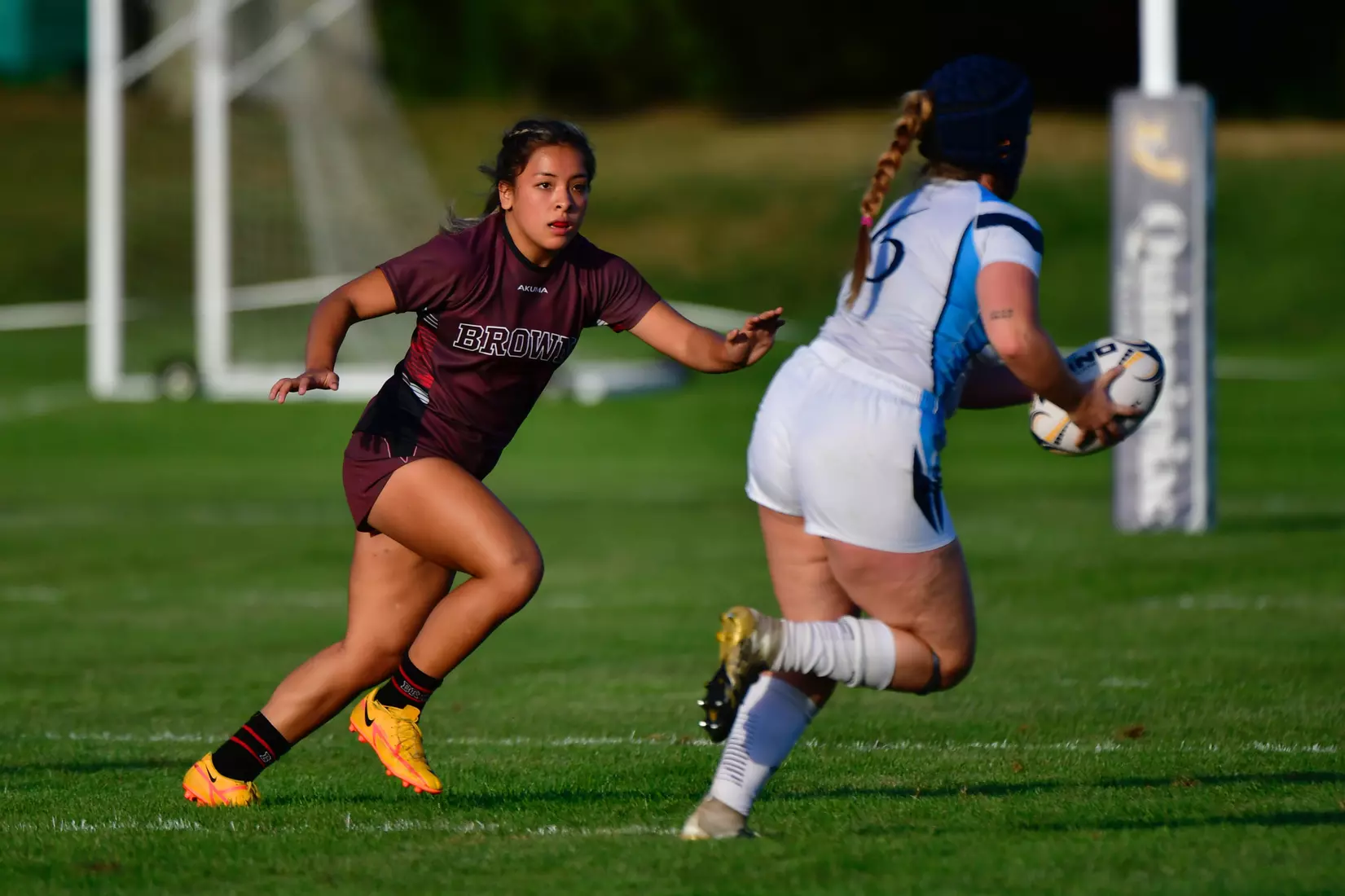 9/3/2022 © Mike Orazzi
Brown University Ruby vs Quinnipiac in Hamden, Conn. on Saturday, September 3, 2022. Mike Orazzi for Clarus Studios.