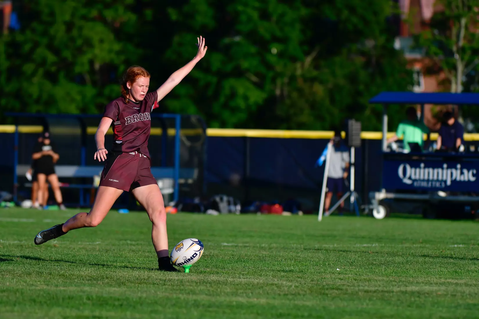 9/3/2022 © Mike Orazzi
Brown University Ruby vs Quinnipiac in Hamden, Conn. on Saturday, September 3, 2022. Mike Orazzi for Clarus Studios.