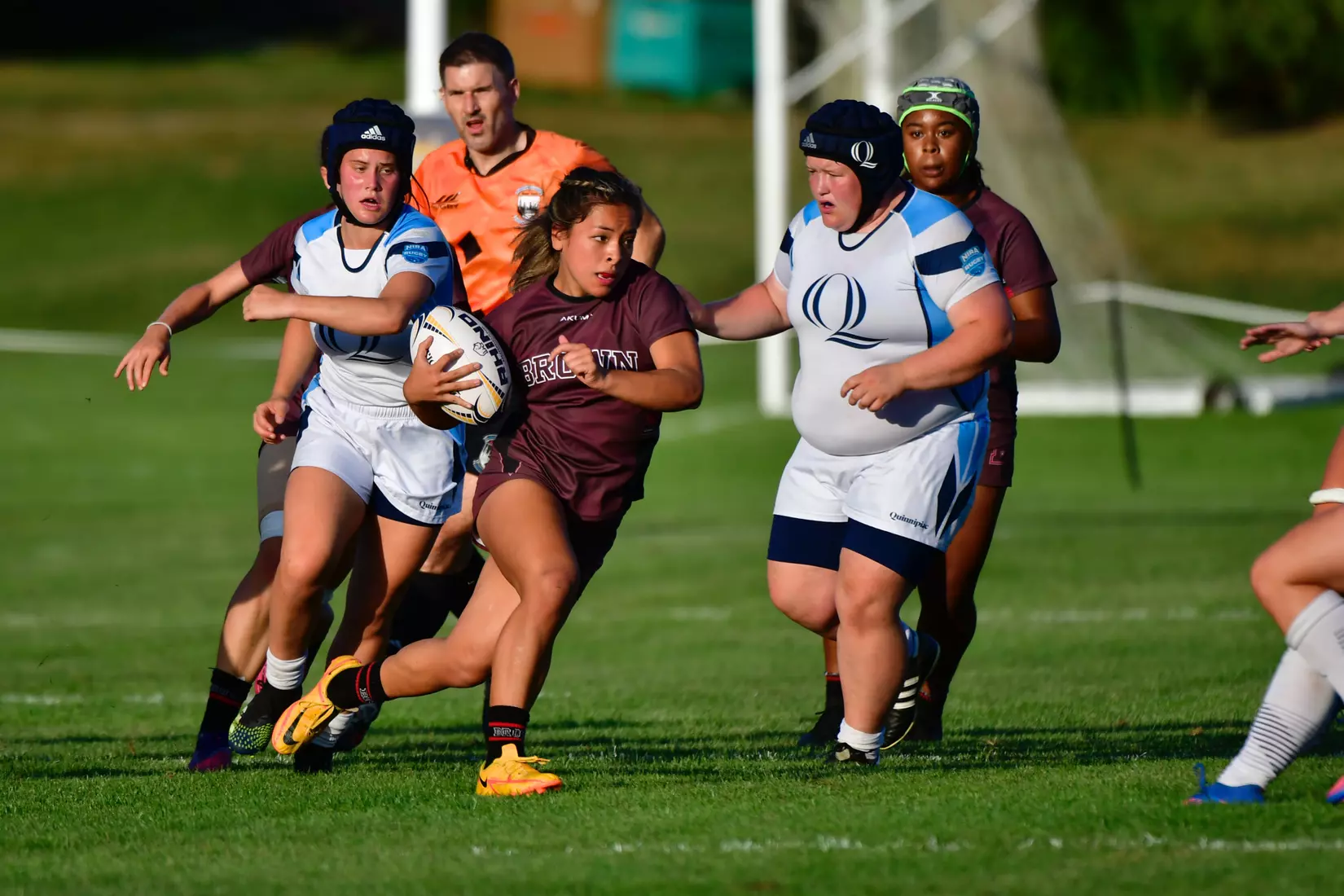 9/3/2022 © Mike Orazzi
Brown University Ruby vs Quinnipiac in Hamden, Conn. on Saturday, September 3, 2022. Mike Orazzi for Clarus Studios.