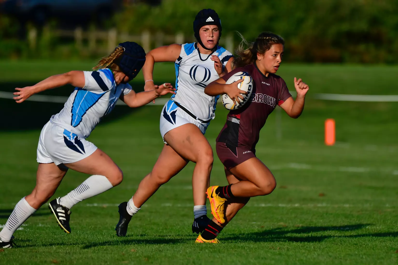 9/3/2022 © Mike Orazzi
Brown University Ruby vs Quinnipiac in Hamden, Conn. on Saturday, September 3, 2022. Mike Orazzi for Clarus Studios.