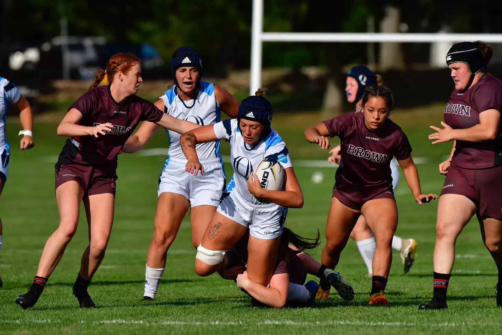 9/3/2022 © Mike Orazzi
Brown University Ruby vs Quinnipiac in Hamden, Conn. on Saturday, September 3, 2022. Mike Orazzi for Clarus Studios.