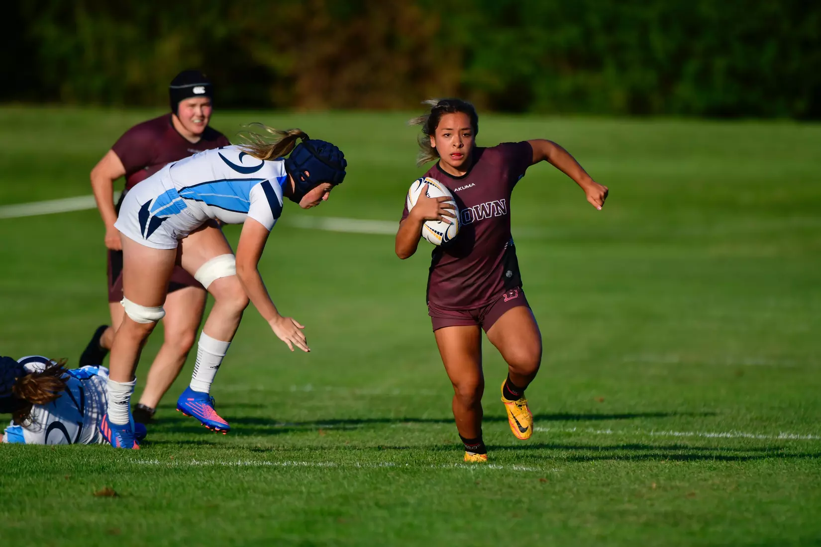 9/3/2022 © Mike Orazzi
Brown University Ruby vs Quinnipiac in Hamden, Conn. on Saturday, September 3, 2022. Mike Orazzi for Clarus Studios.