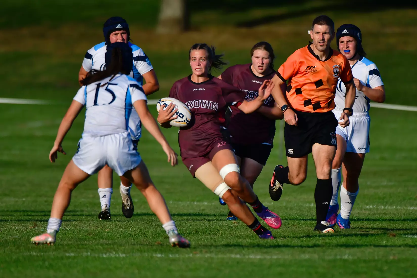 9/3/2022 © Mike Orazzi
Brown University Ruby vs Quinnipiac in Hamden, Conn. on Saturday, September 3, 2022. Mike Orazzi for Clarus Studios.