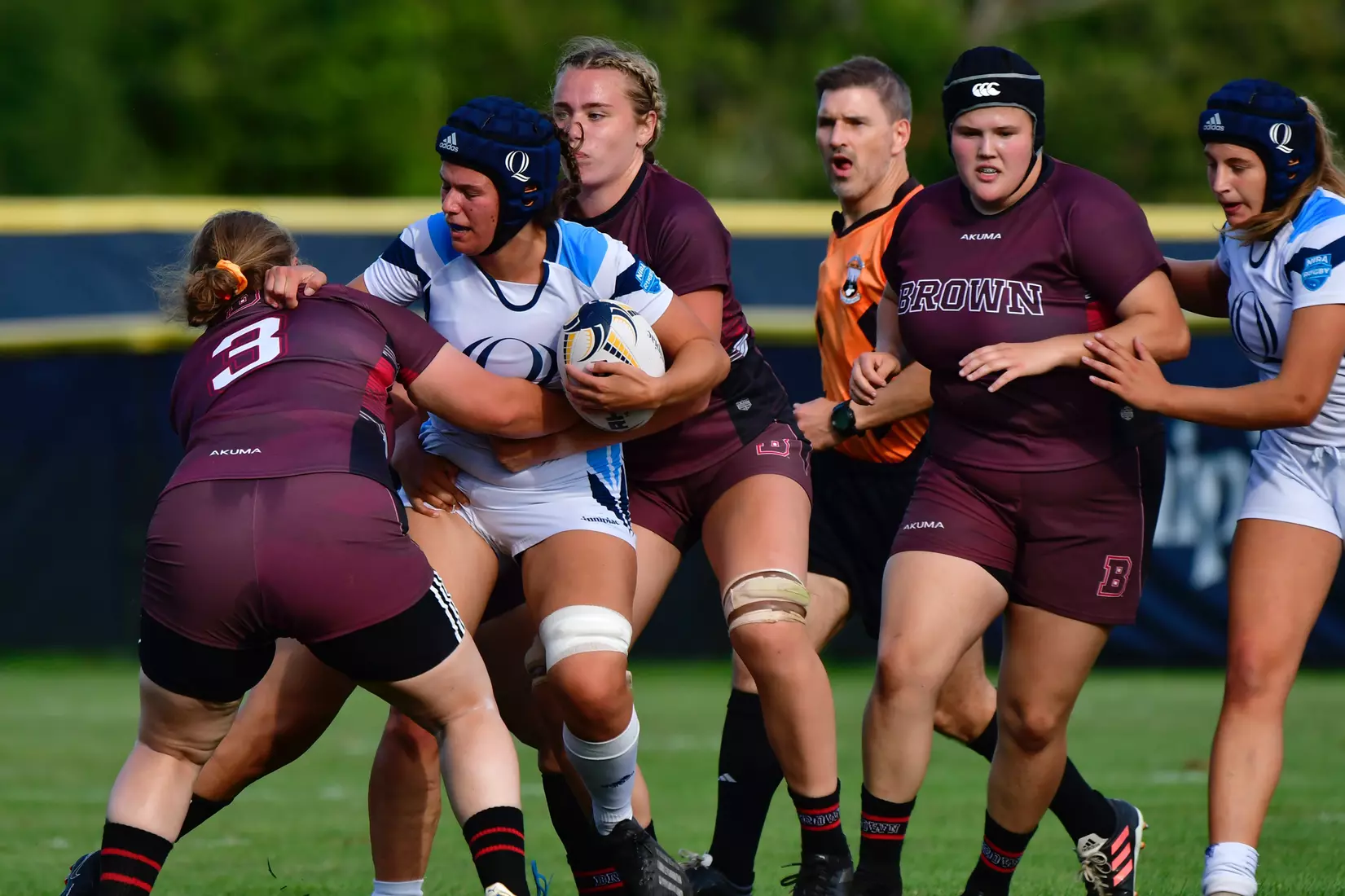 9/3/2022 © Mike Orazzi
Brown University Ruby vs Quinnipiac in Hamden, Conn. on Saturday, September 3, 2022. Mike Orazzi for Clarus Studios.