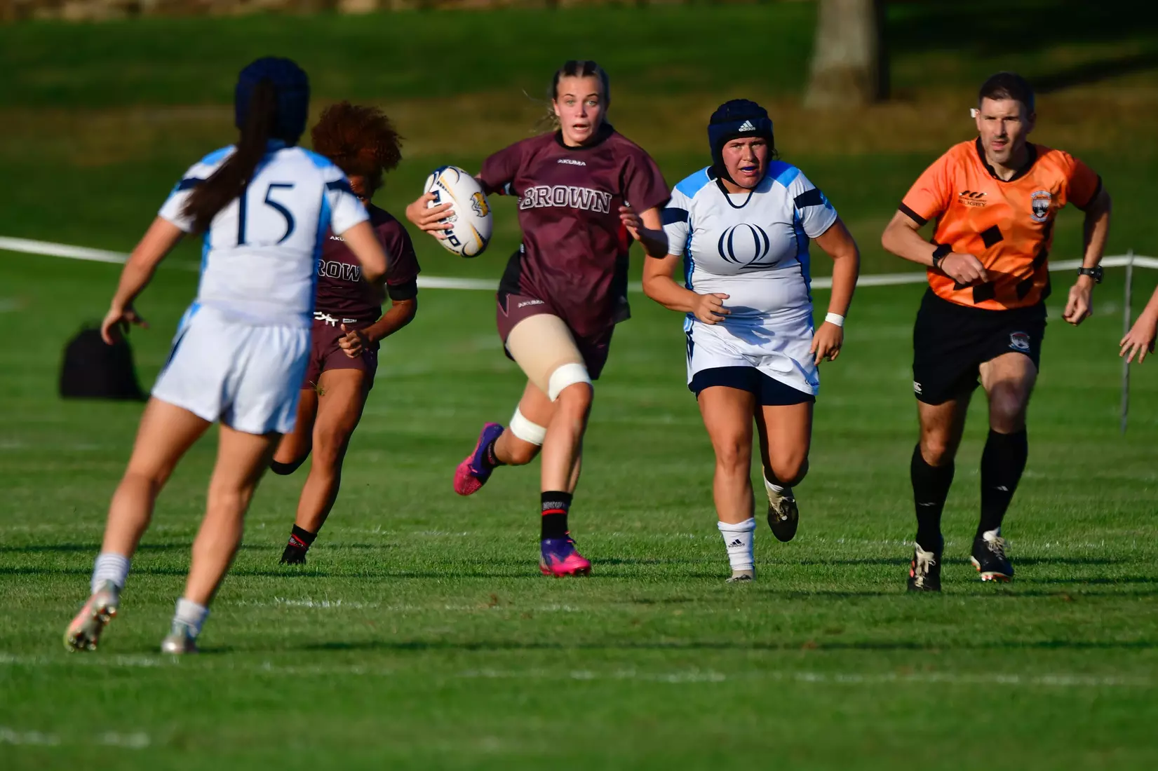 9/3/2022 © Mike Orazzi
Brown University Ruby vs Quinnipiac in Hamden, Conn. on Saturday, September 3, 2022. Mike Orazzi for Clarus Studios.
