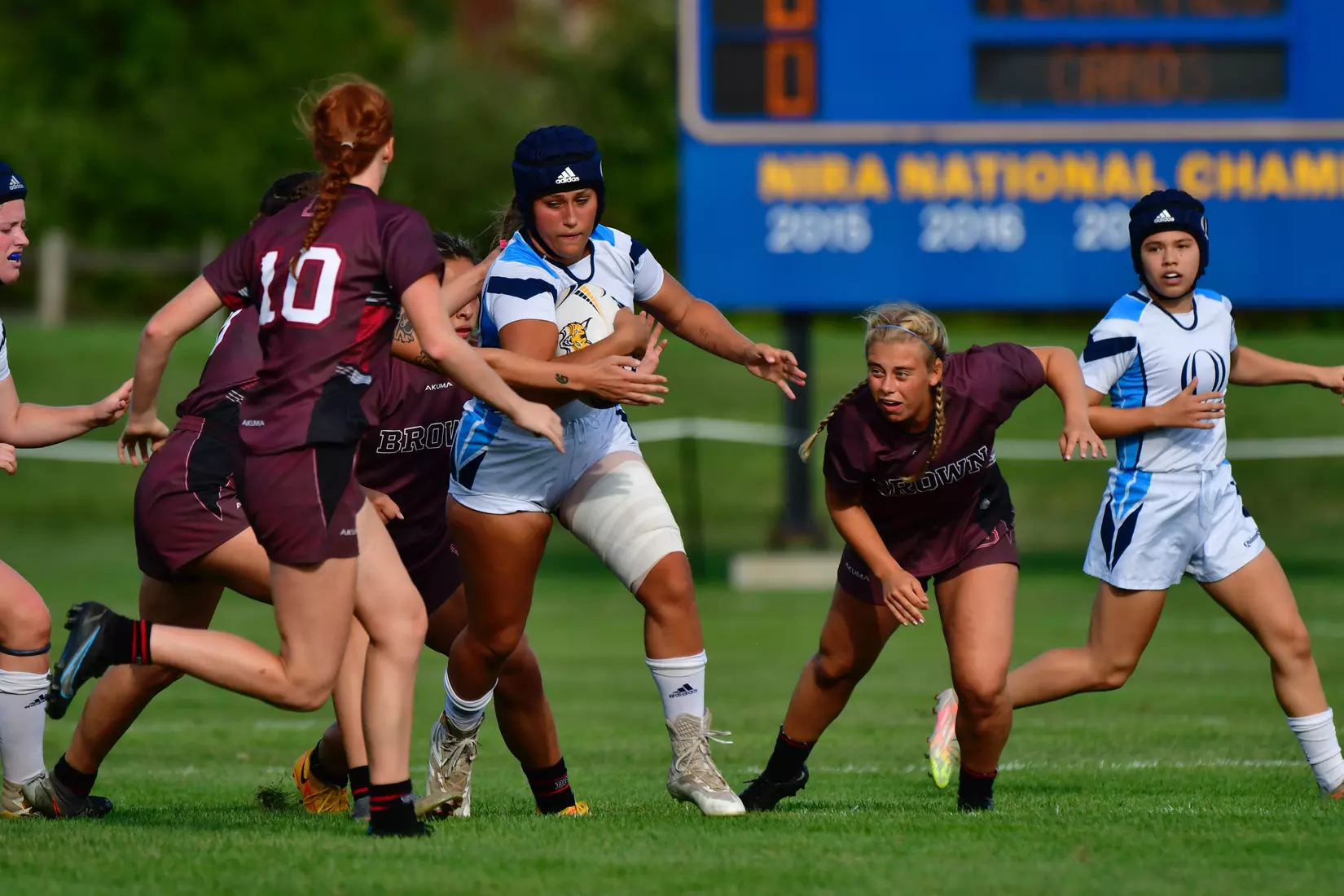 9/3/2022 © Mike Orazzi
Brown University Ruby vs Quinnipiac in Hamden, Conn. on Saturday, September 3, 2022. Mike Orazzi for Clarus Studios.