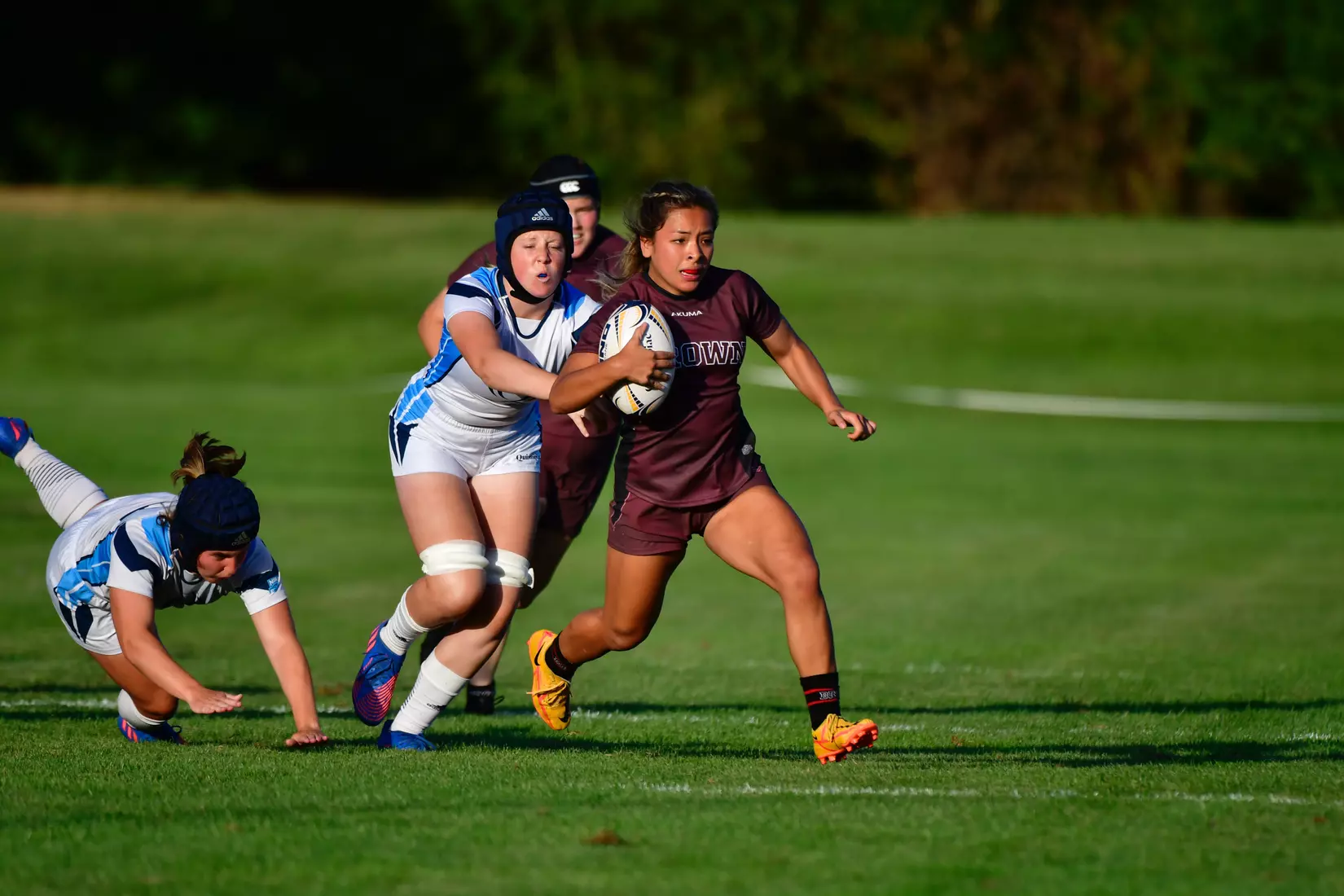 9/3/2022 © Mike Orazzi
Brown University Ruby vs Quinnipiac in Hamden, Conn. on Saturday, September 3, 2022. Mike Orazzi for Clarus Studios.