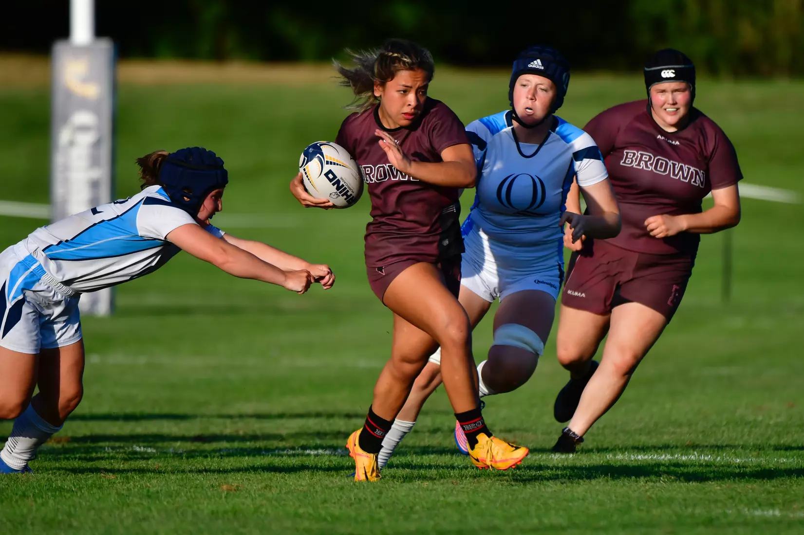 9/3/2022 © Mike Orazzi
Brown University Ruby vs Quinnipiac in Hamden, Conn. on Saturday, September 3, 2022. Mike Orazzi for Clarus Studios.