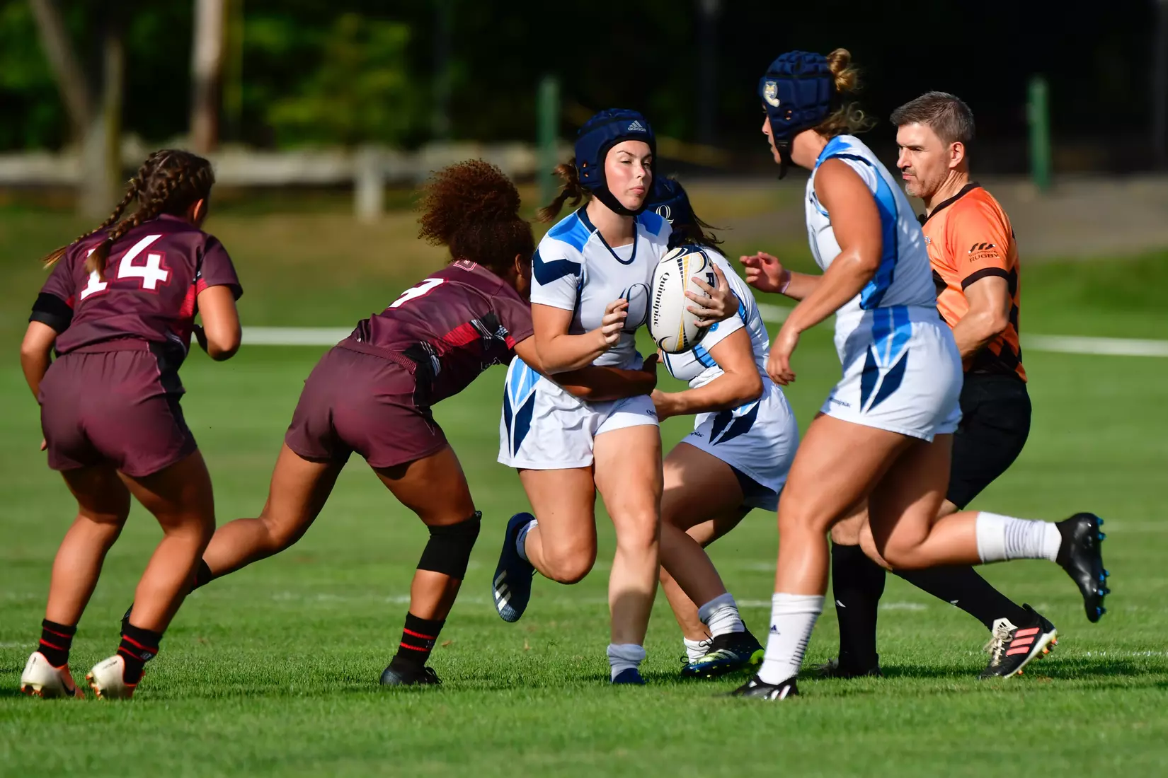 9/3/2022 © Mike Orazzi
Brown University Ruby vs Quinnipiac in Hamden, Conn. on Saturday, September 3, 2022. Mike Orazzi for Clarus Studios.