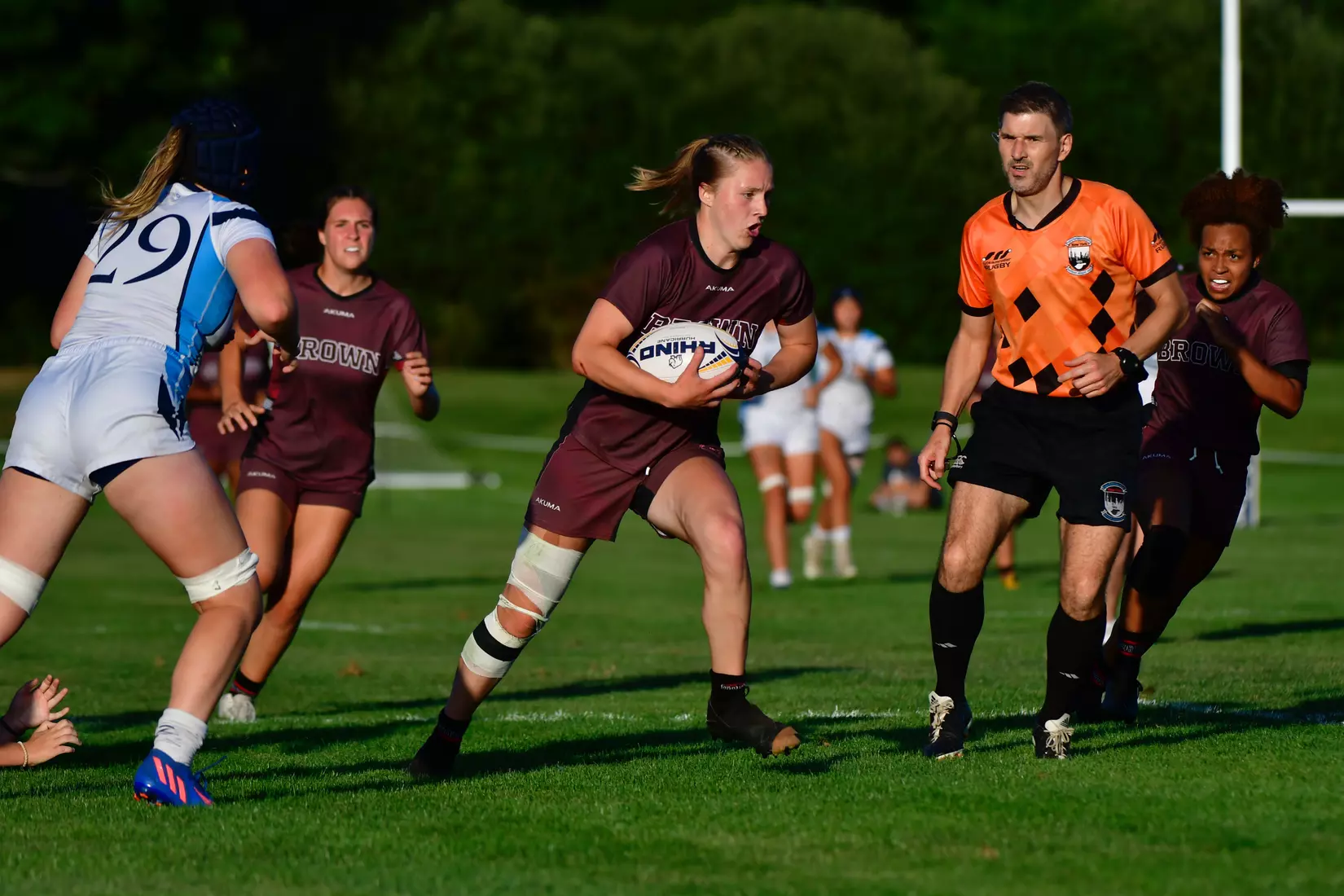 9/3/2022 © Mike Orazzi
Brown University Ruby vs Quinnipiac in Hamden, Conn. on Saturday, September 3, 2022. Mike Orazzi for Clarus Studios.