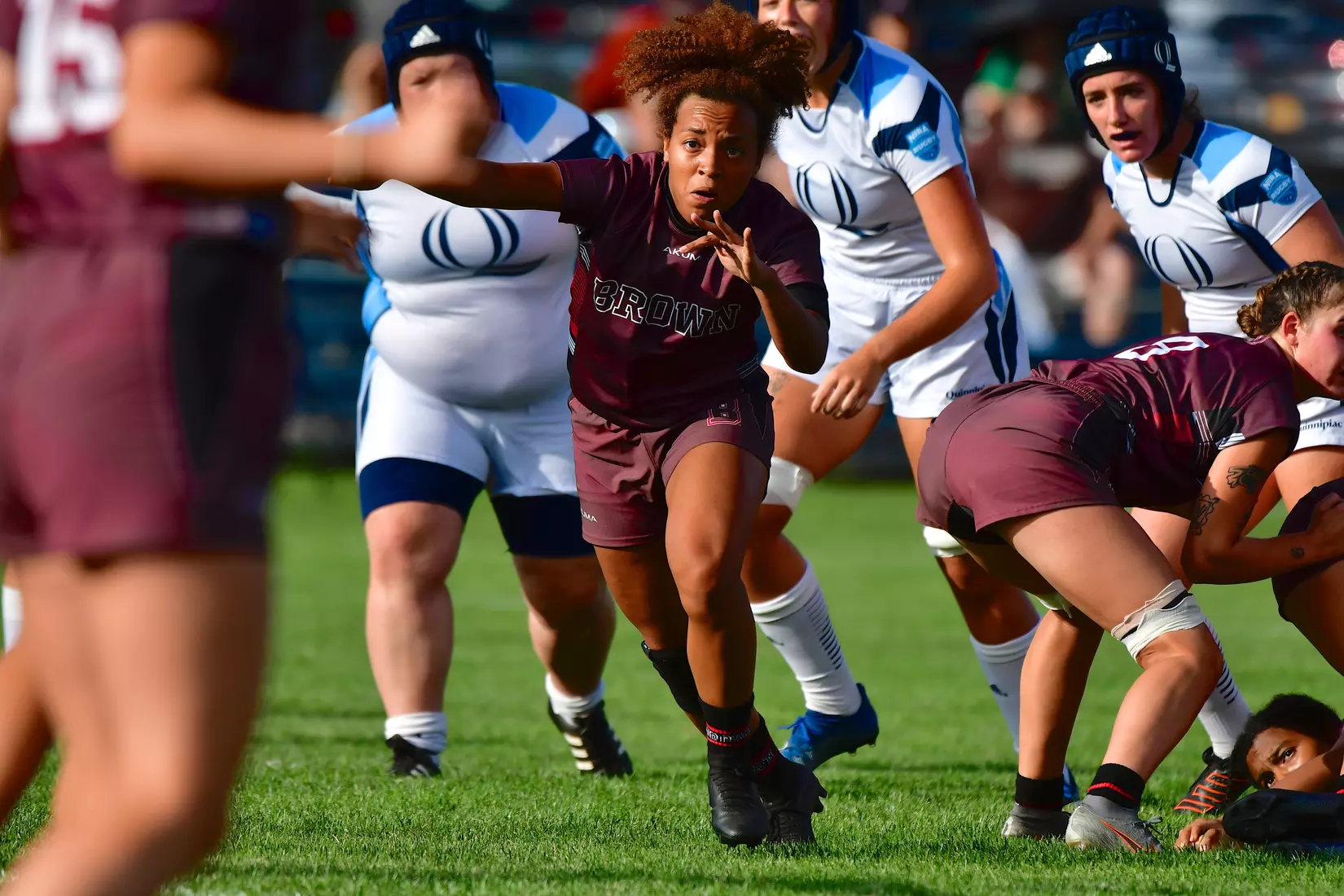 9/3/2022 © Mike Orazzi
Brown University Ruby vs Quinnipiac in Hamden, Conn. on Saturday, September 3, 2022. Mike Orazzi for Clarus Studios.