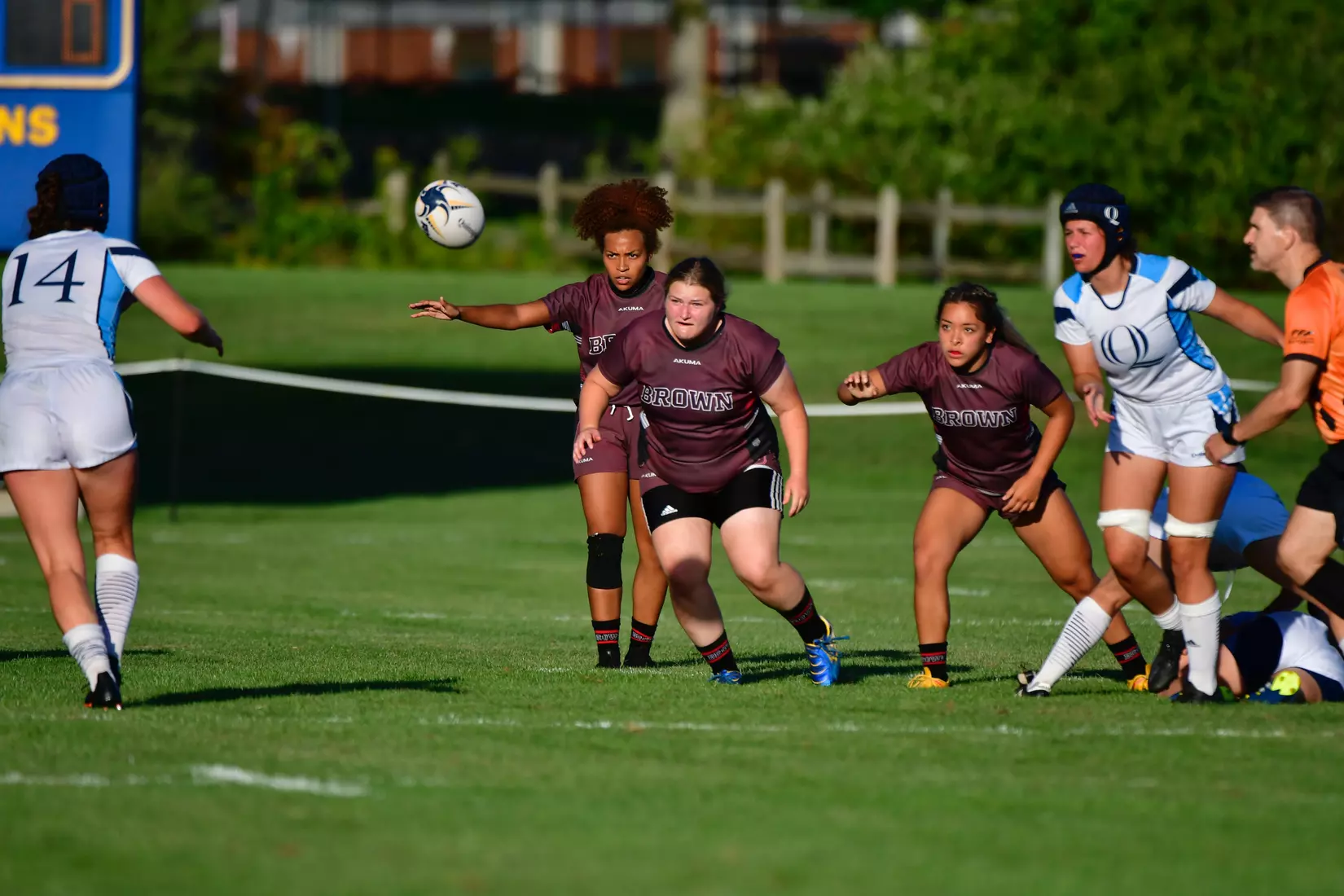 9/3/2022 © Mike Orazzi
Brown University Ruby vs Quinnipiac in Hamden, Conn. on Saturday, September 3, 2022. Mike Orazzi for Clarus Studios.