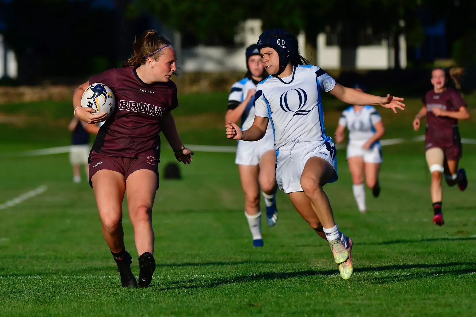 9/3/2022 © Mike Orazzi
Brown University Ruby vs Quinnipiac in Hamden, Conn. on Saturday, September 3, 2022. Mike Orazzi for Clarus Studios.