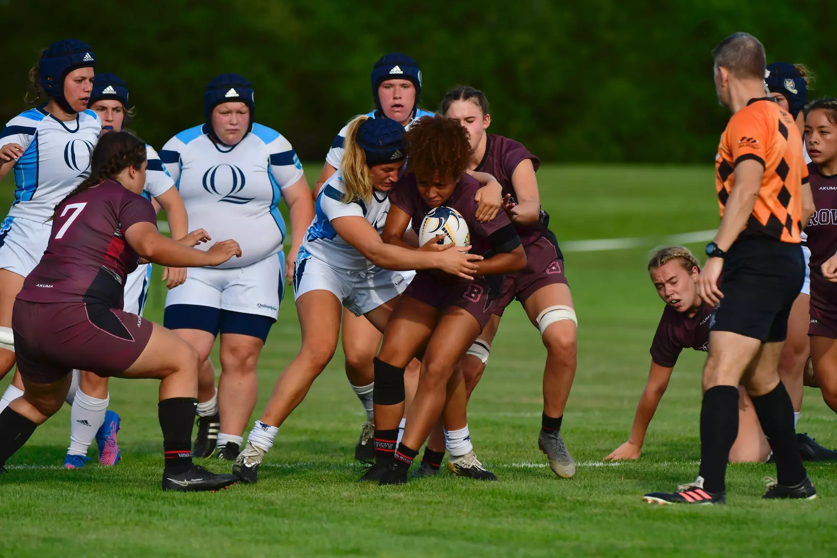 9/3/2022 © Mike Orazzi
Brown University Ruby vs Quinnipiac in Hamden, Conn. on Saturday, September 3, 2022. Mike Orazzi for Clarus Studios.
