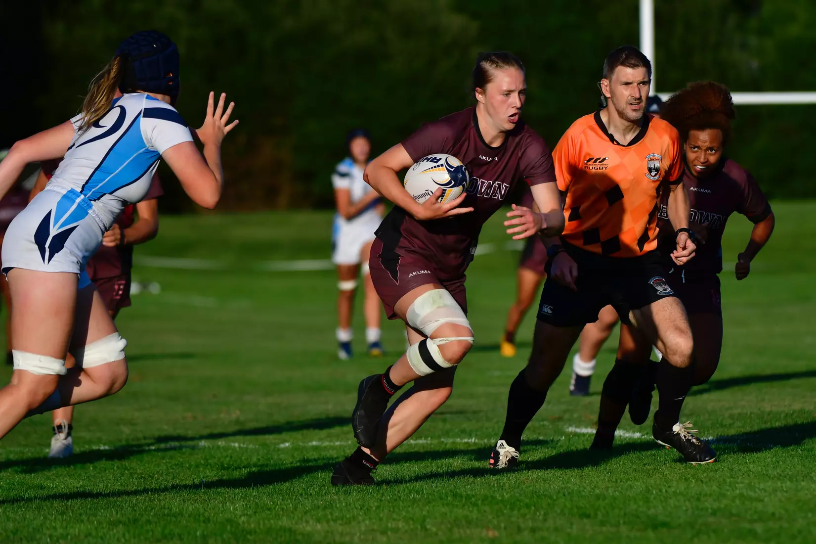 9/3/2022 © Mike Orazzi
Brown University Ruby vs Quinnipiac in Hamden, Conn. on Saturday, September 3, 2022. Mike Orazzi for Clarus Studios.