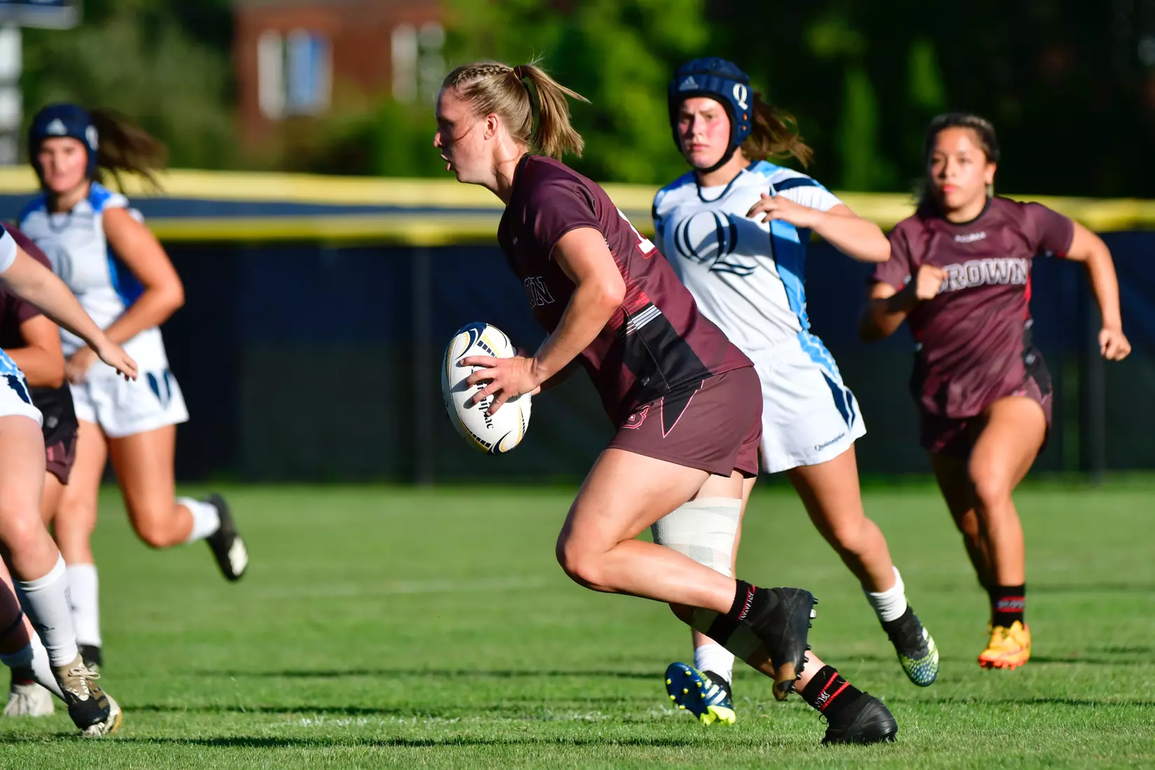 9/3/2022 © Mike Orazzi
Brown University Ruby vs Quinnipiac in Hamden, Conn. on Saturday, September 3, 2022. Mike Orazzi for Clarus Studios.