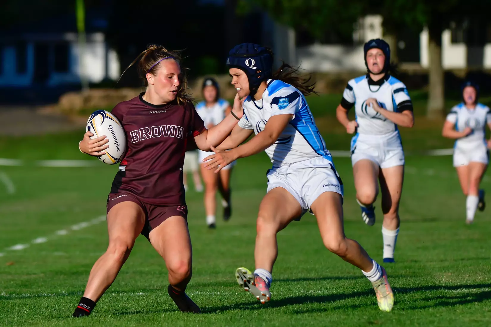 9/3/2022 © Mike Orazzi
Brown University Ruby vs Quinnipiac in Hamden, Conn. on Saturday, September 3, 2022. Mike Orazzi for Clarus Studios.