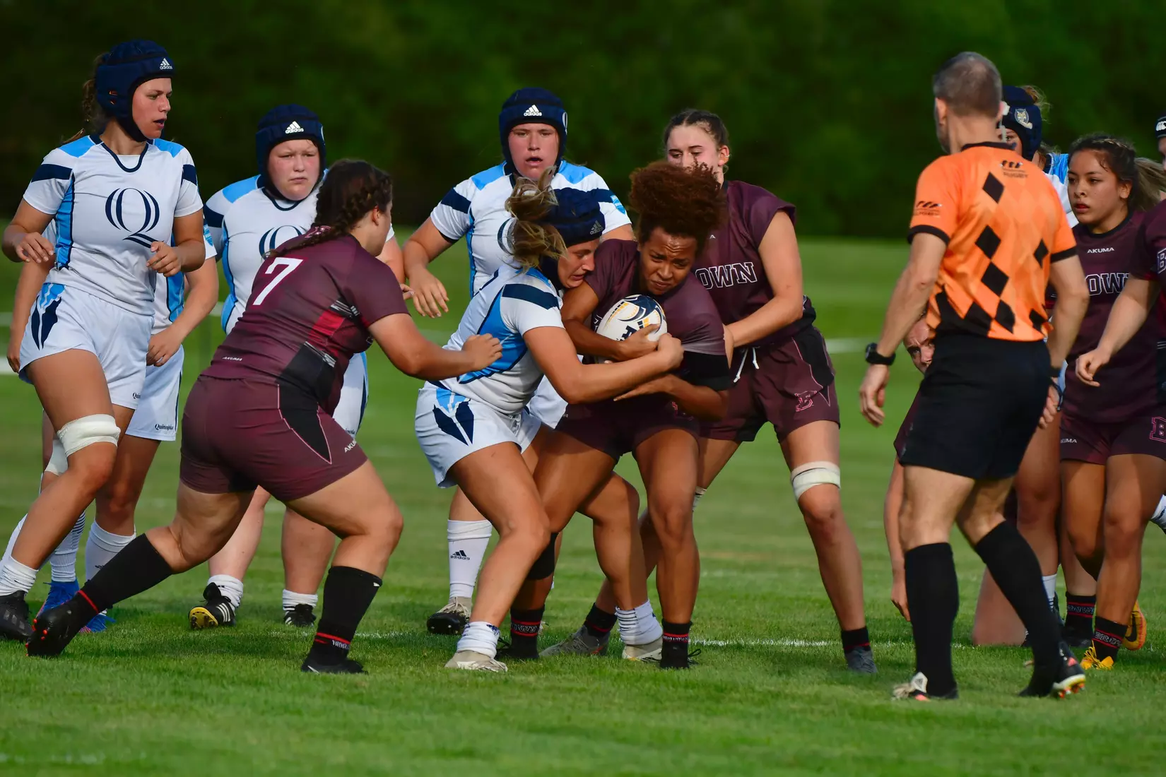 9/3/2022 © Mike Orazzi
Brown University Ruby vs Quinnipiac in Hamden, Conn. on Saturday, September 3, 2022. Mike Orazzi for Clarus Studios.