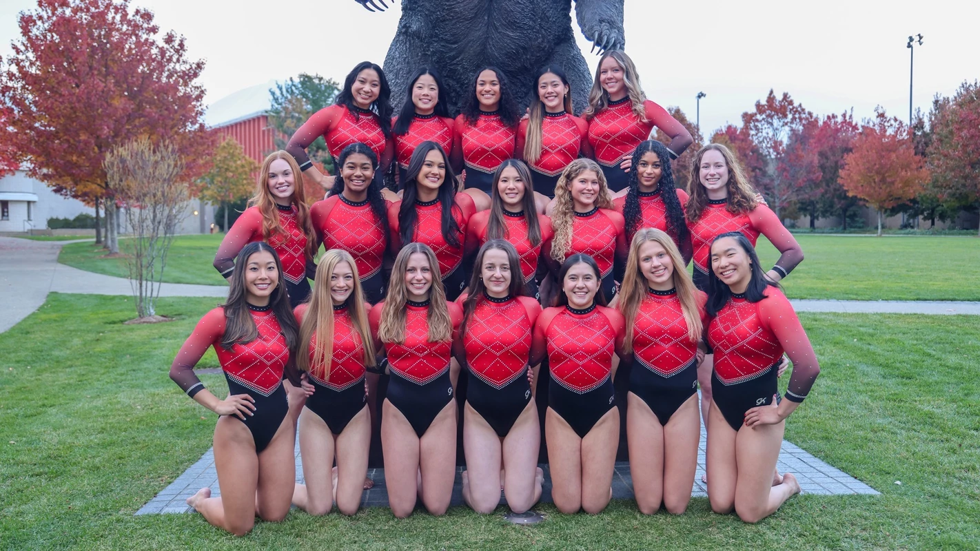 2024 Brown Gymnastics Team Photo