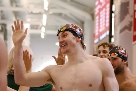 Men's Swimming and Diving vs Princeton & Dartmouth on Nov. 4, 2023