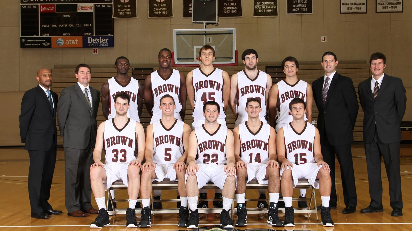 2012-13 Brown MBB Team Photo
