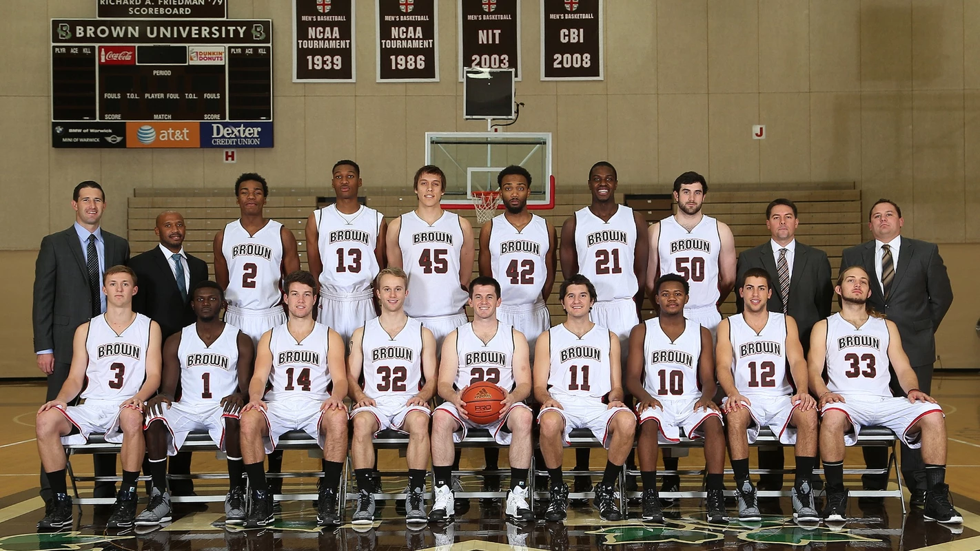 2013-14 Brown MBB Team Photo