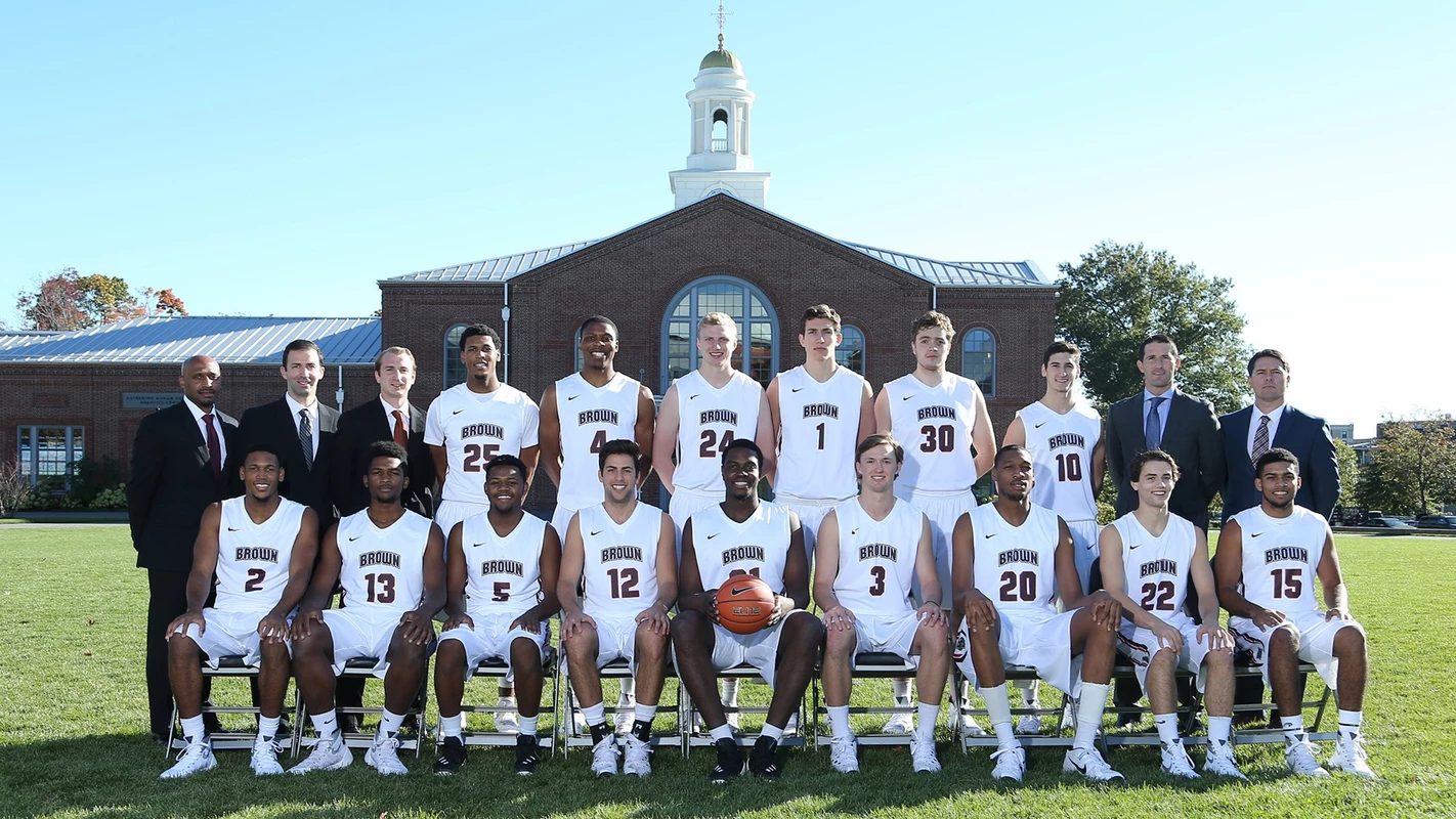 2015-16 Brown MBB Team Photo