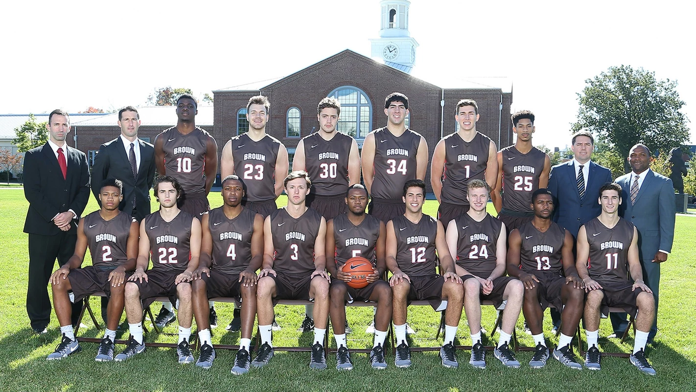 2016-17 Brown MBB Team Photo