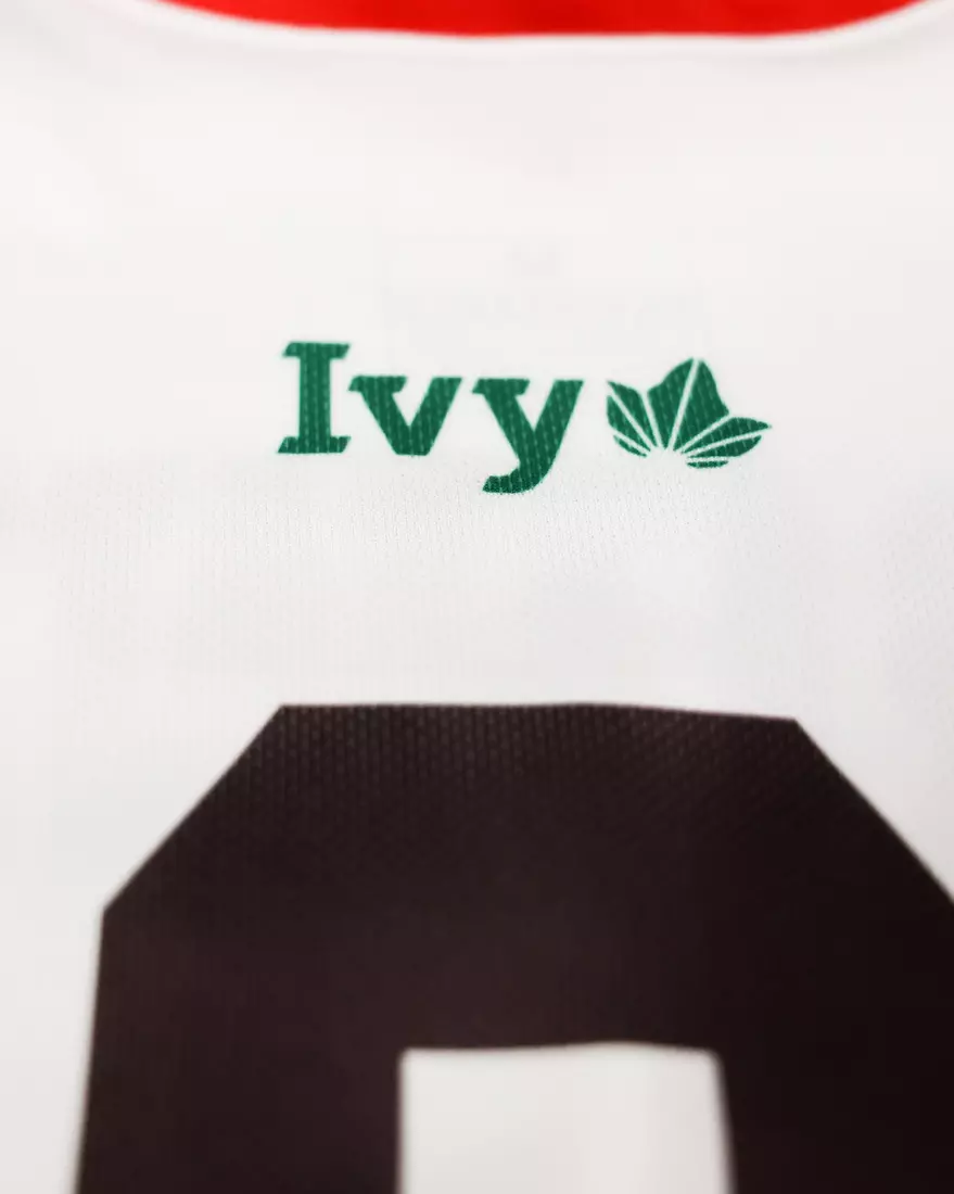 New white uniforms for women's basketball. February 4, 2023