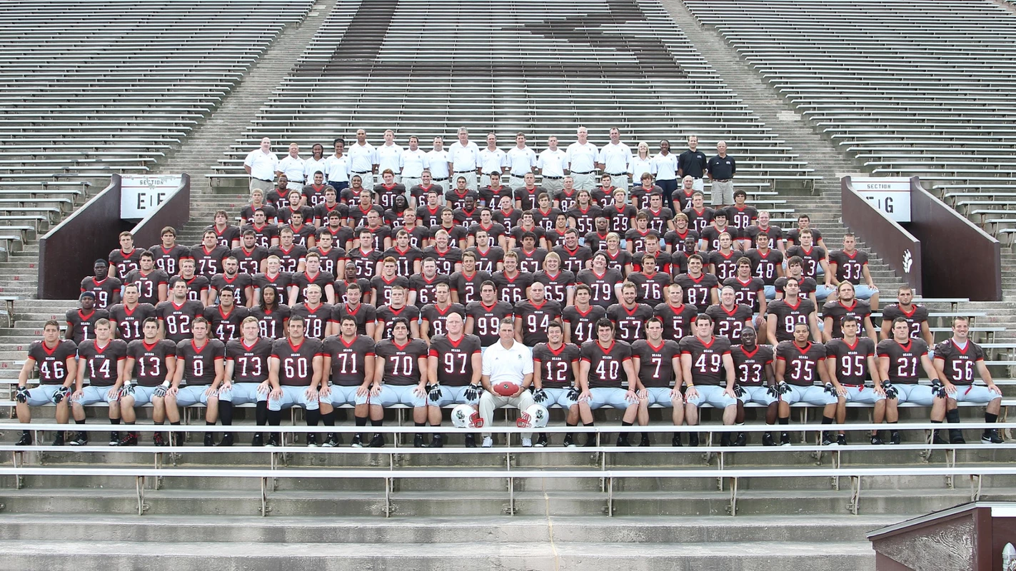 2012 Brown Football Team Photo