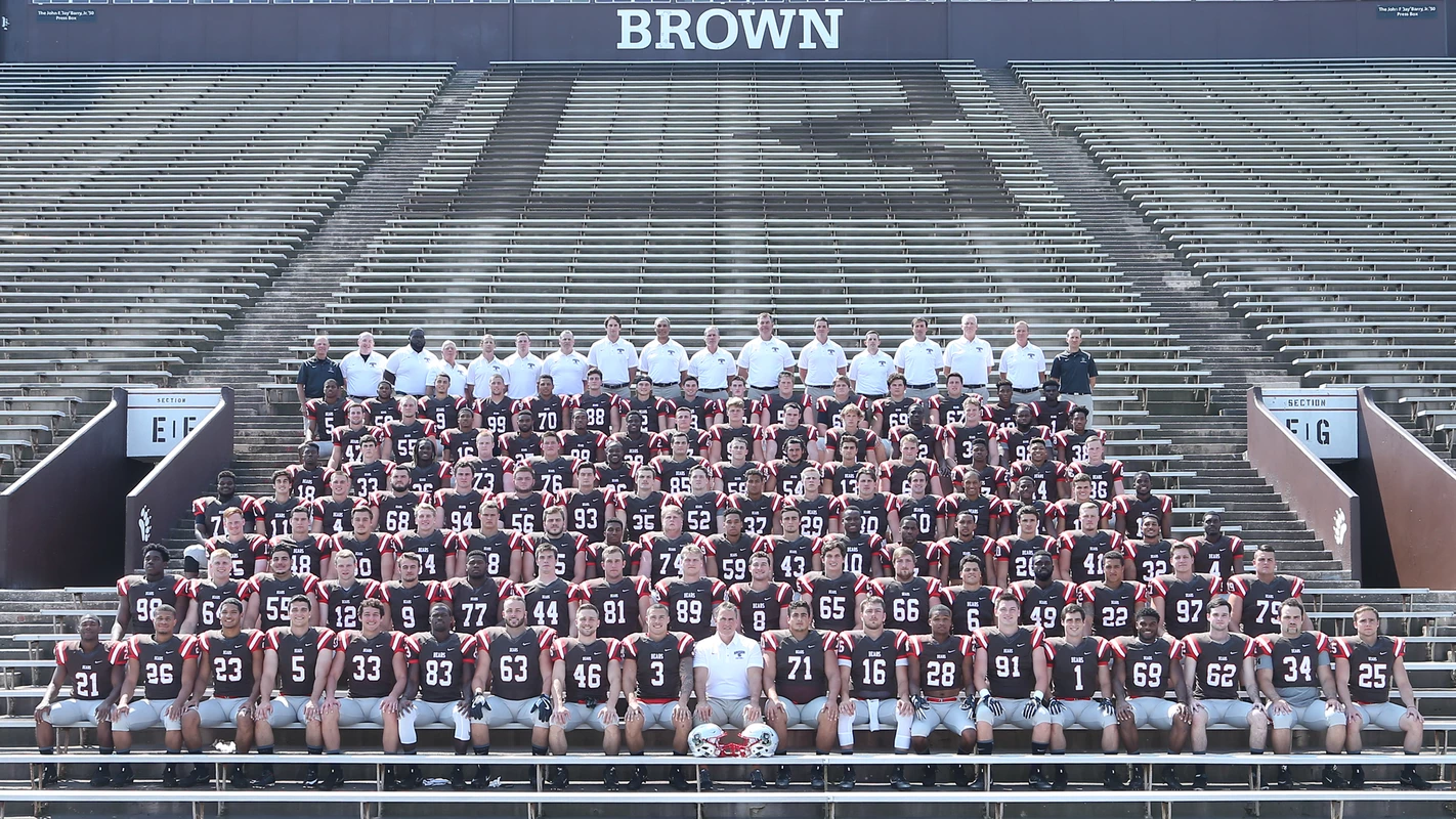 2017 Brown Football Team Photo