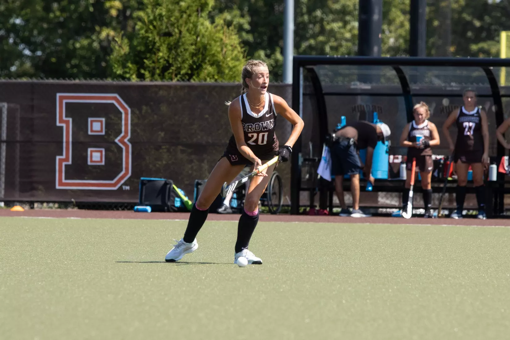 Field Hockey defeats Holy Cross 2-1 in overtime on Sunday afternoon at Goldberger Family Field.