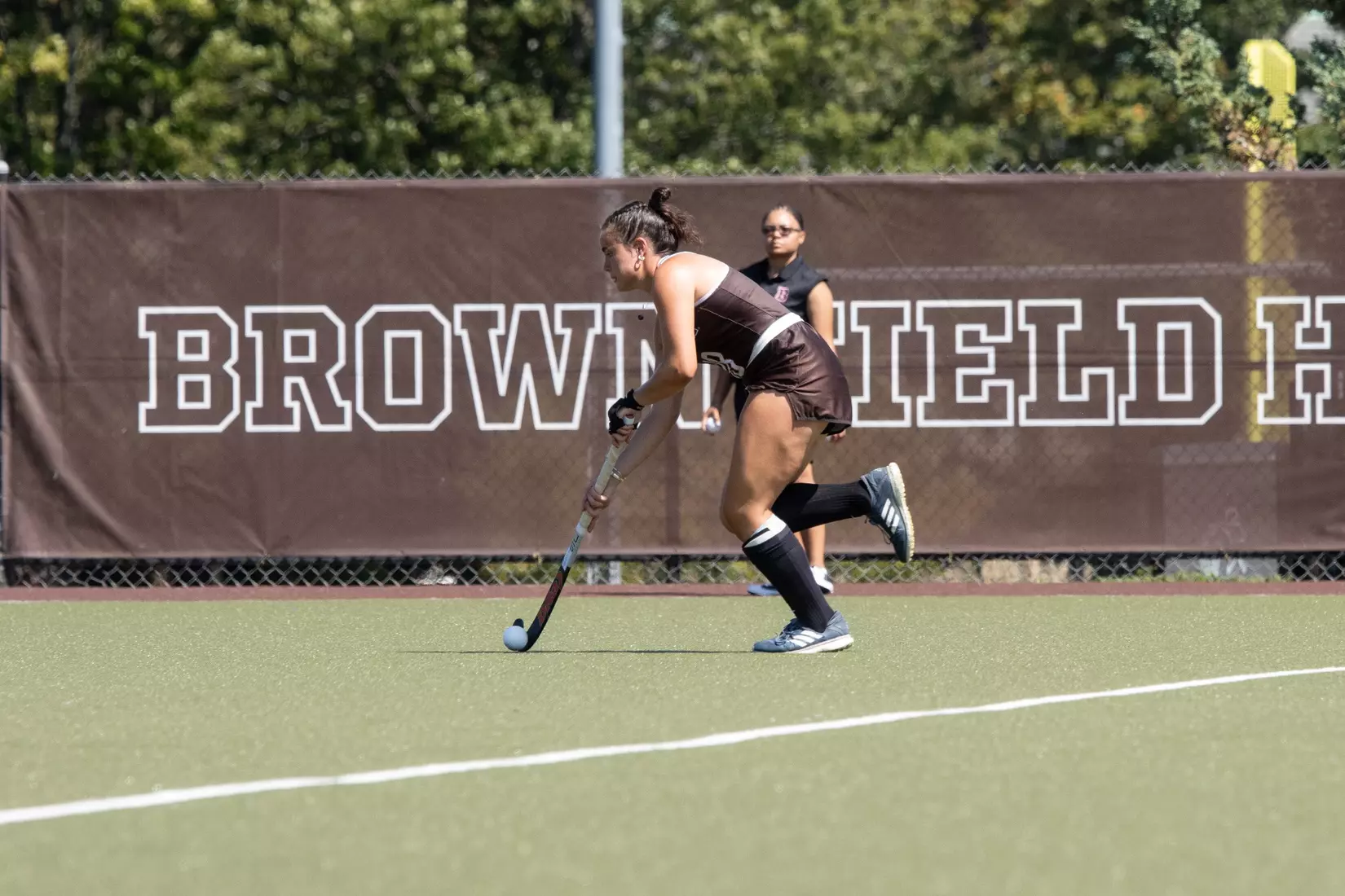 Field Hockey defeats Holy Cross 2-1 in overtime on Sunday afternoon at Goldberger Family Field.