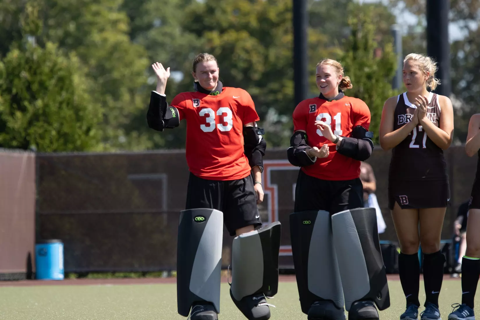 Field Hockey defeats Holy Cross 2-1 in overtime on Sunday afternoon at Goldberger Family Field.