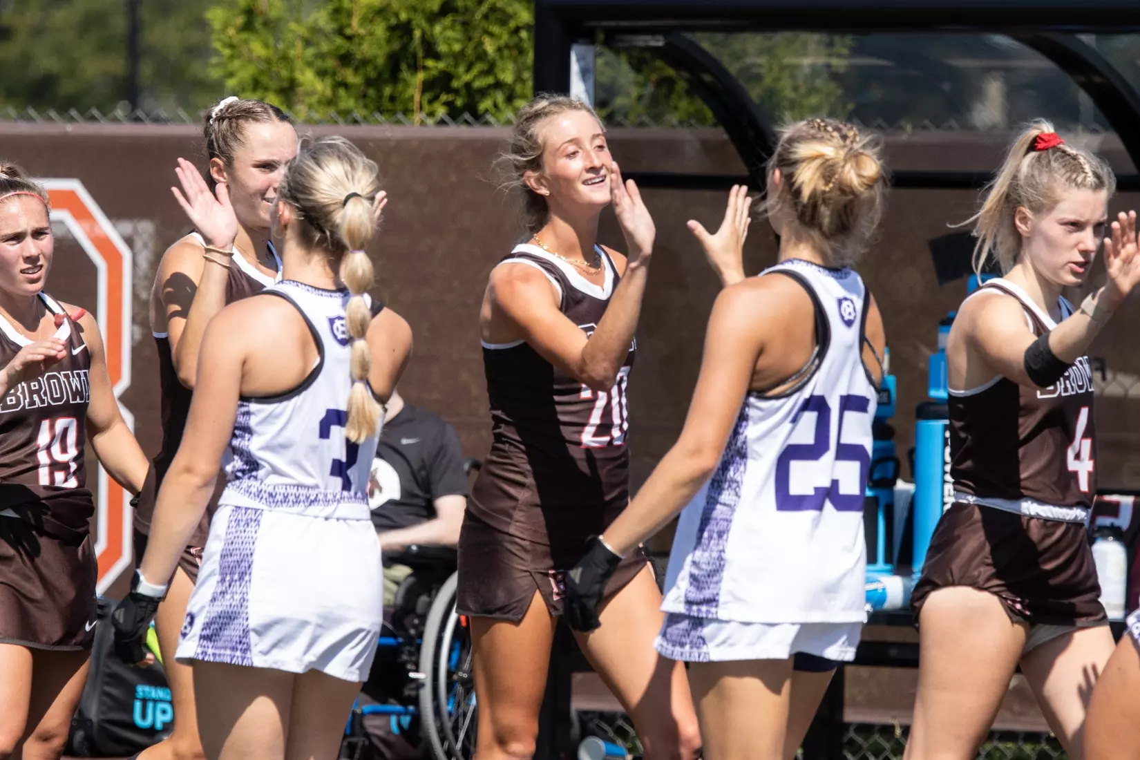 Field Hockey defeats Holy Cross 2-1 in overtime on Sunday afternoon at Goldberger Family Field.