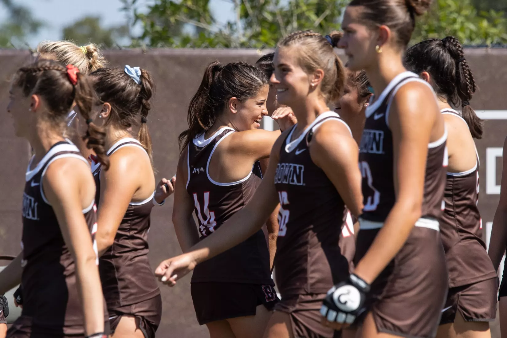 Field Hockey defeats Holy Cross 2-1 in overtime on Sunday afternoon at Goldberger Family Field.