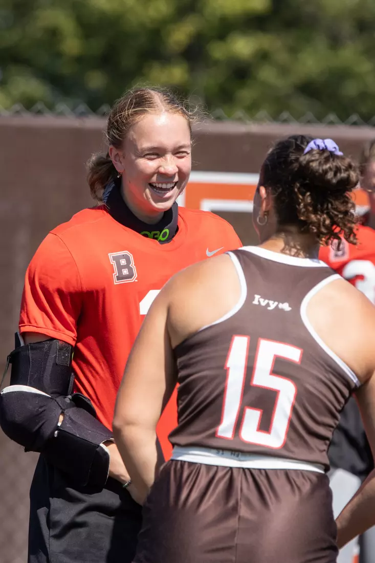 Field Hockey defeats Holy Cross 2-1 in overtime on Sunday afternoon at Goldberger Family Field.