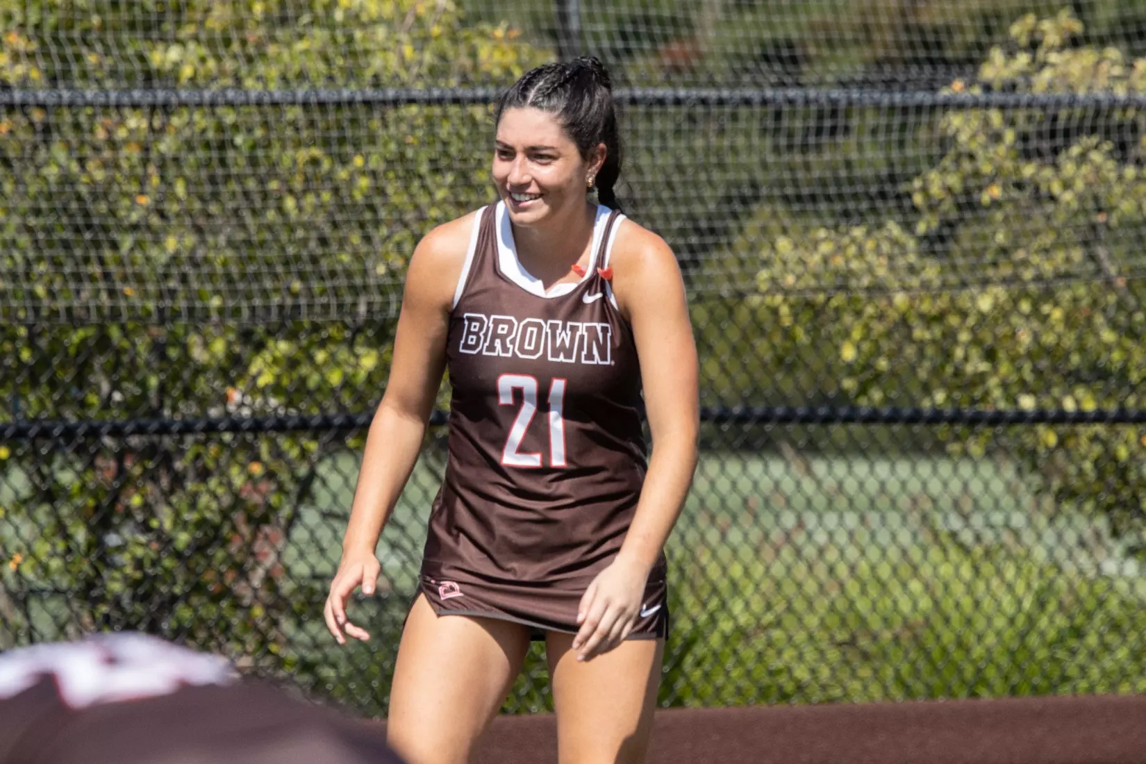 Field Hockey defeats Holy Cross 2-1 in overtime on Sunday afternoon at Goldberger Family Field.