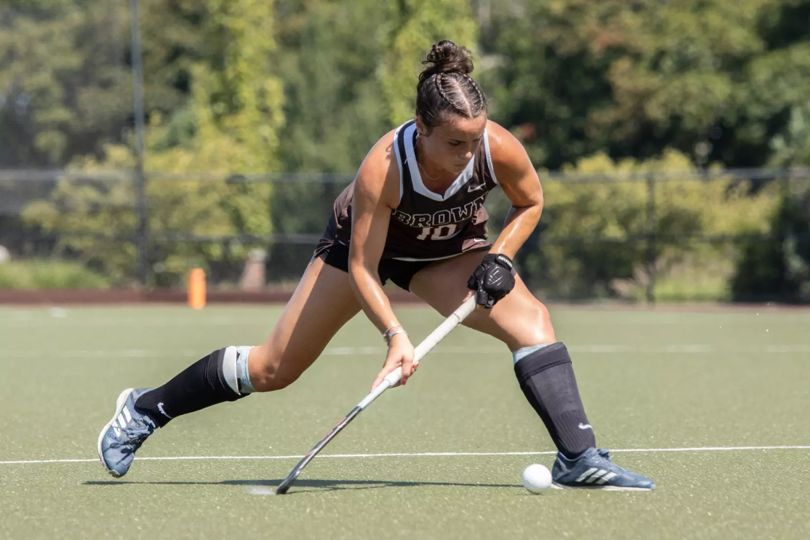 Field Hockey defeats Holy Cross 2-1 in overtime on Sunday afternoon at Goldberger Family Field.