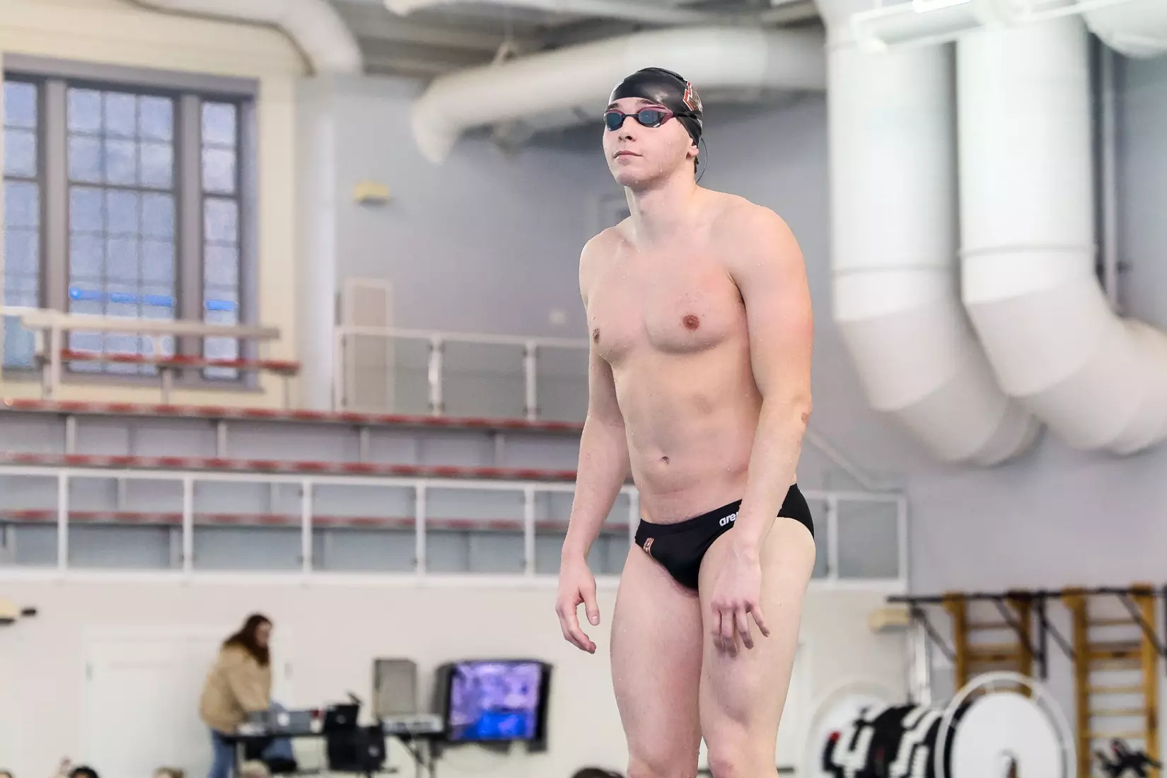 Brown men's swimming and diving defeated Columbia on Saturday, January 13 in the Katherine Coleman Aquatics Center.
