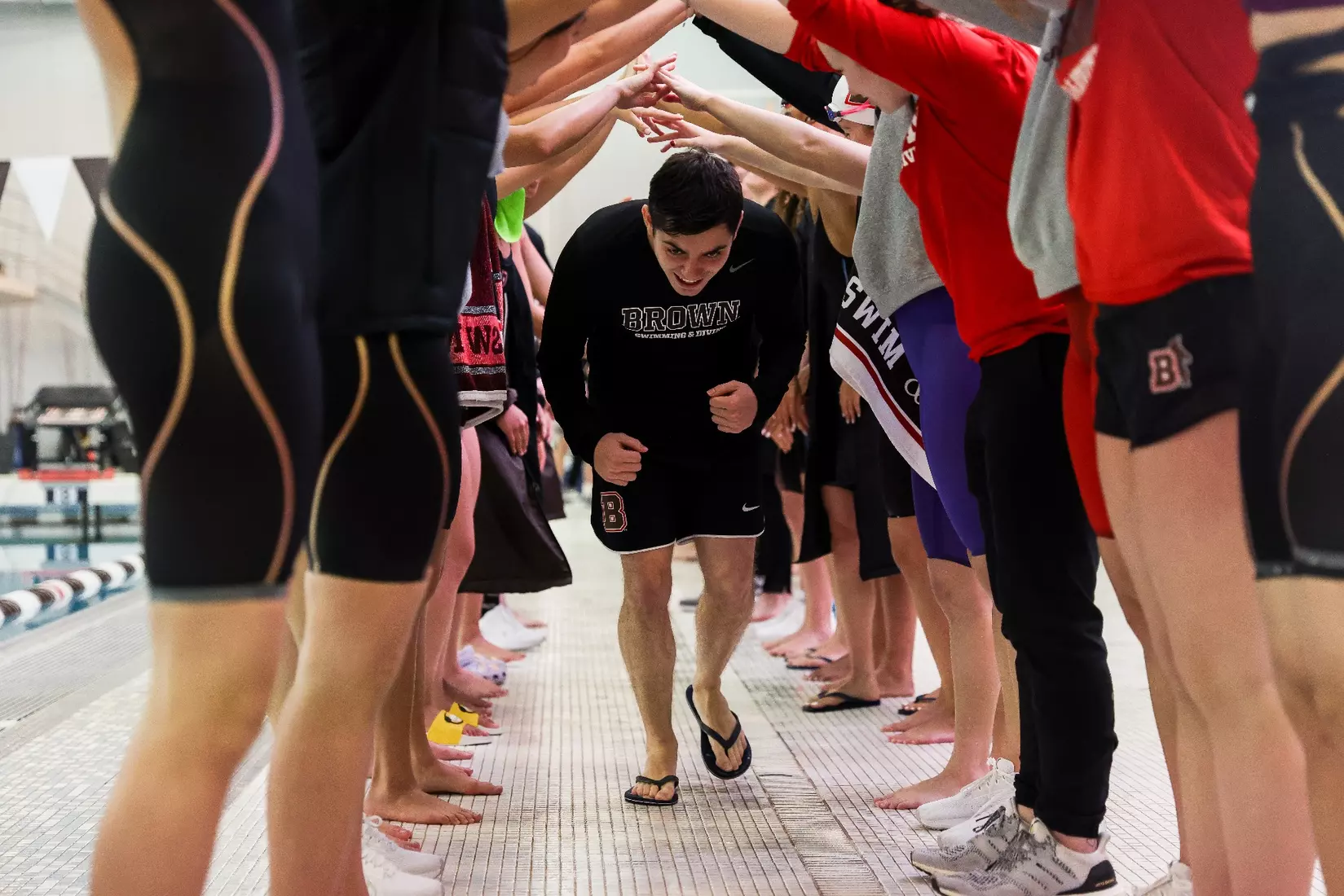 Brown men's swimming and diving defeated Columbia on Saturday, January 13 in the Katherine Coleman Aquatics Center.