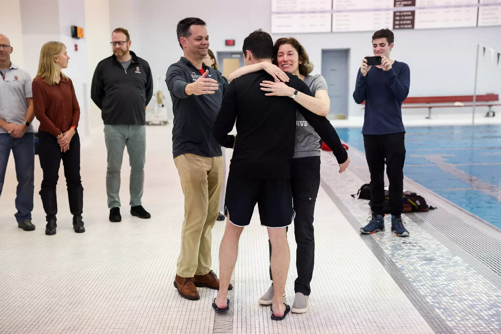 Brown men's swimming and diving defeated Columbia on Saturday, January 13 in the Katherine Coleman Aquatics Center.