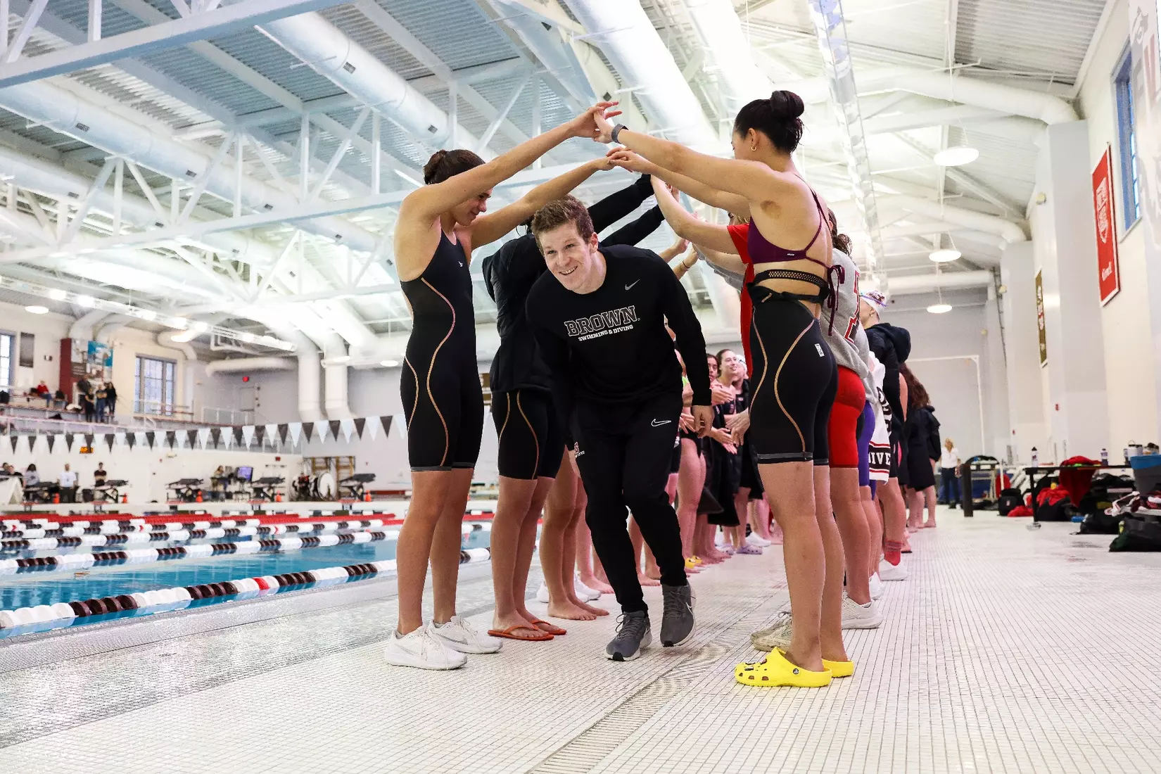 Brown men's swimming and diving defeated Columbia on Saturday, January 13 in the Katherine Coleman Aquatics Center.
